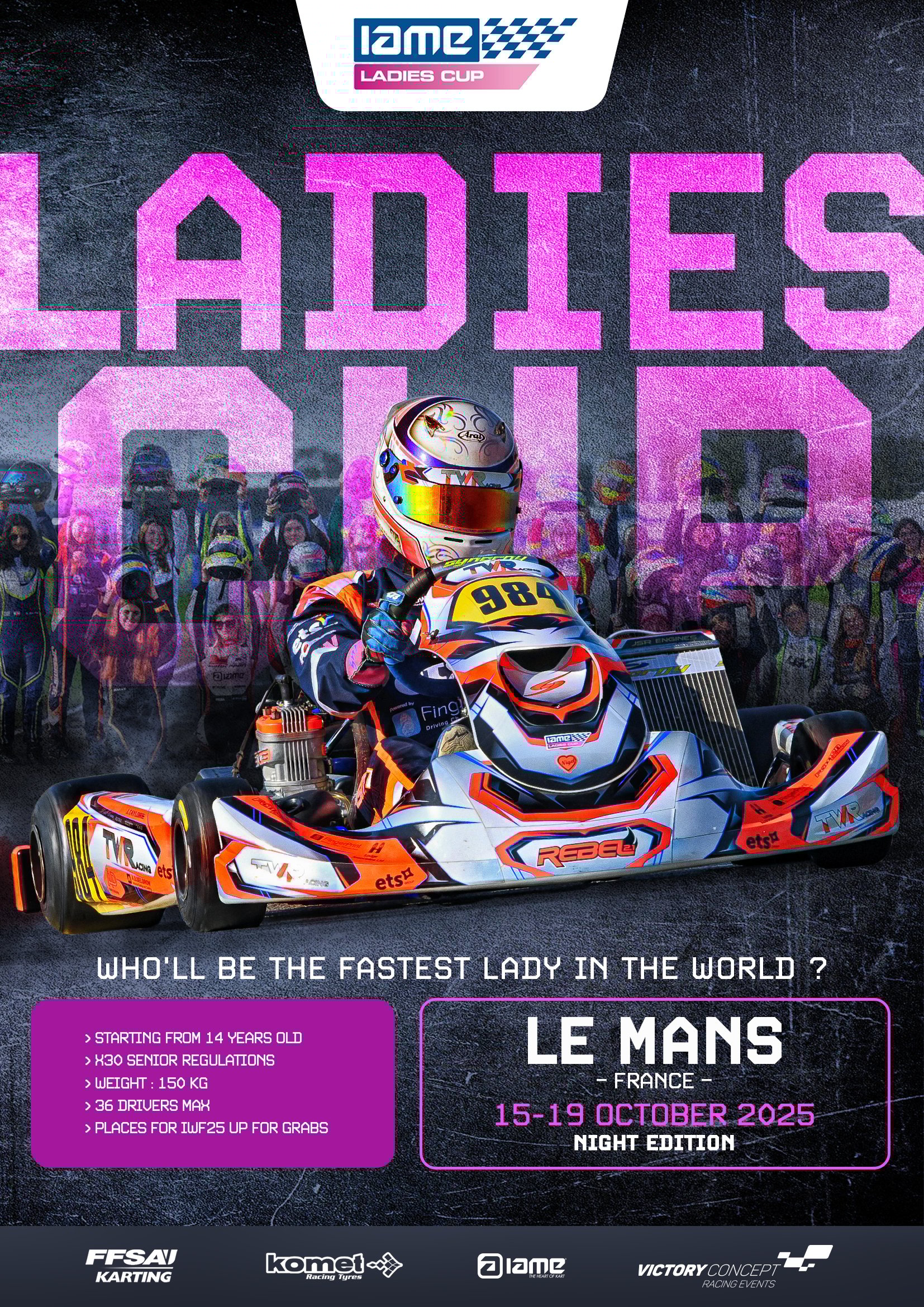 IAME Ladies Cup 2025: Celebrating Women in Karting at Le Mans